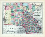 Iowa, Minnesota and Dakota, Clark County 1875